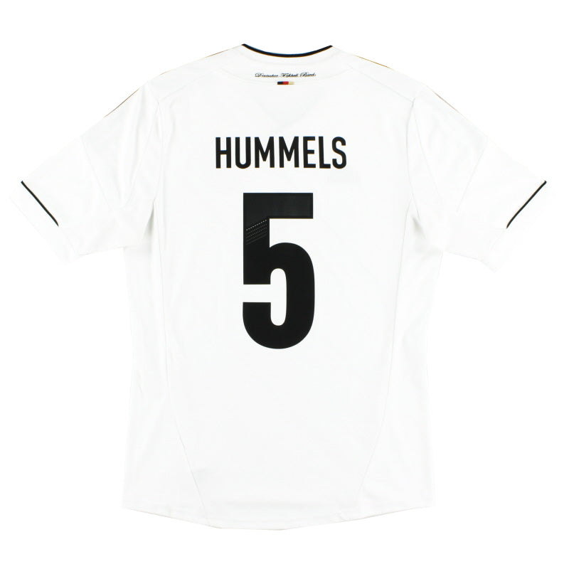 2012-13 Germany Home Shirt Hummels #5 M