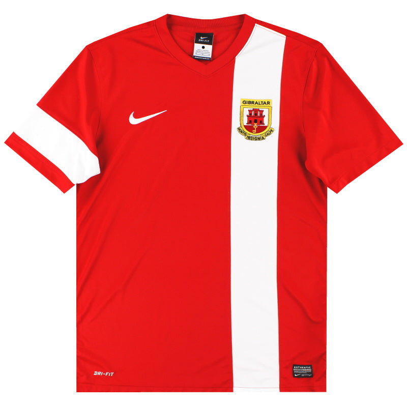 2012-13 Gibraltar Nike Home Shirt XL - Classic Football Kit