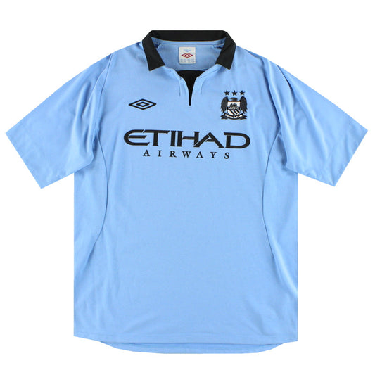 2012-13 Manchester City Umbro Home Shirt L