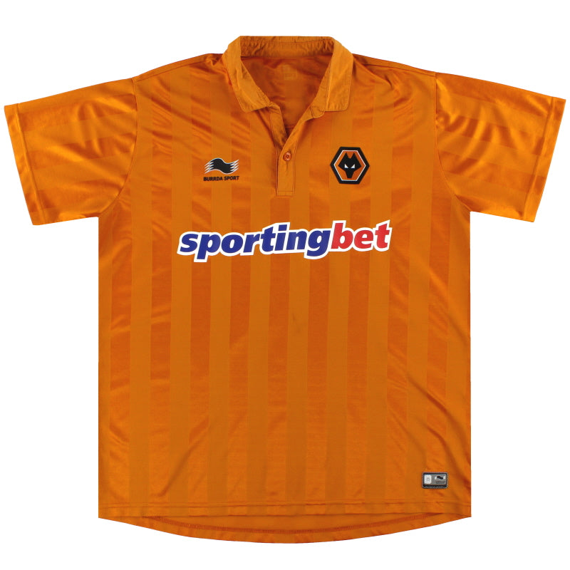 2012-13 Wolves Home Shirt M - Classic Football Kit