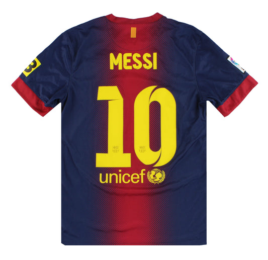 2012-13 Barcelona Nike Home Shirt Messi #10 S