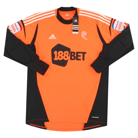 2012-13 Bolton adidas 'Formotion' Goalkeeper Shirt *w/tags* XL