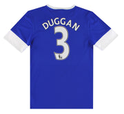 2012-13 Everton Nike Home Shirt Duggan #3 S
