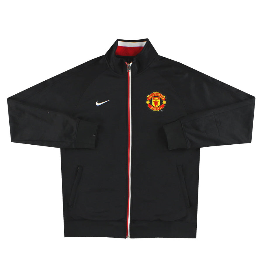 2012-13 Manchester United Nike N98 Track Jacket L - Classic Football Kit
