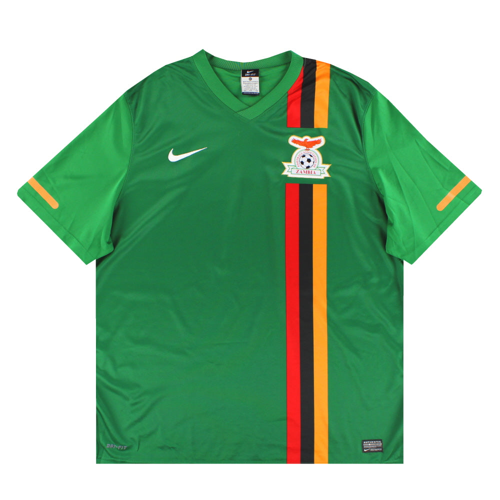 2012-14 Zambia Nike Home Shirt *Mint* XXL