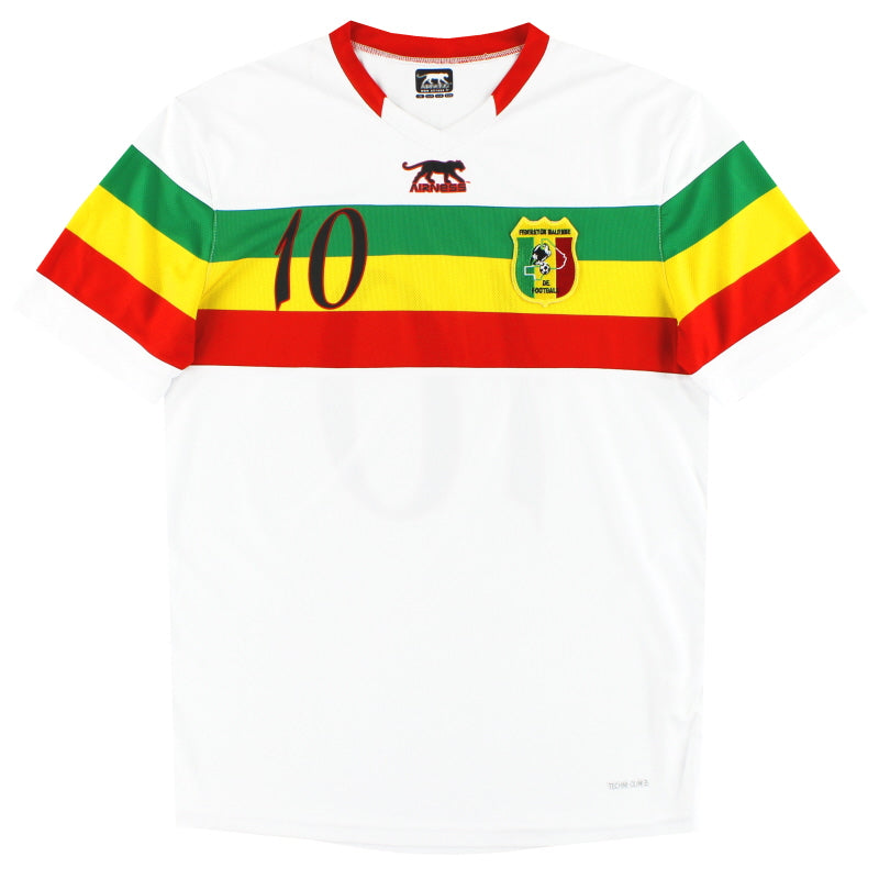 2012 Mali Airness Player Issue Away Shirt #10 L