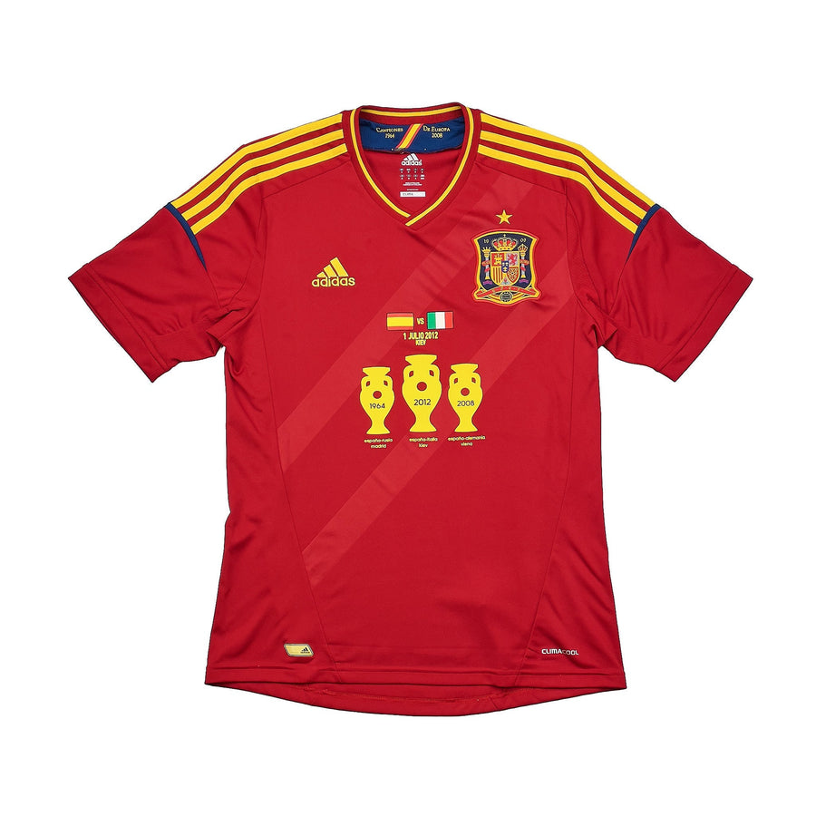 2012 Spain Euro Final Shirt (M) Adidas