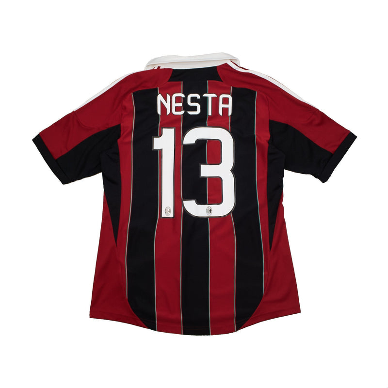2012/13 AC Milan Nesta #13 Home Shirt (M) Adidas