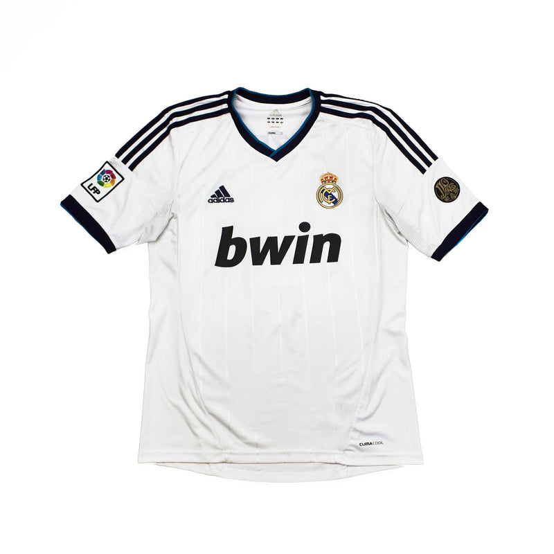 2012/13 Real Madrid Benzema #9 Home Shirt (M) Adidas