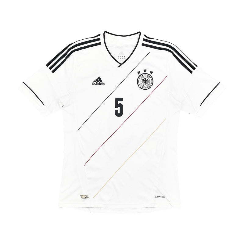 2012/14 Germany Hummels #5 Home Shirt (M) Adidas