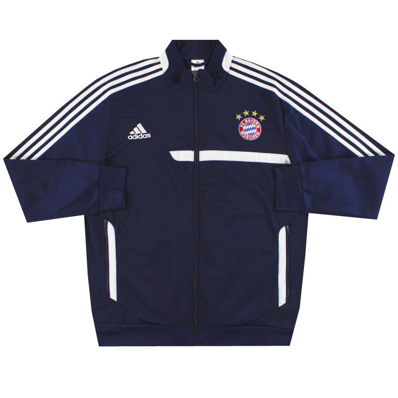2013-14 Bayern Munich adidas Track Jacket L - Classic Football Kit
