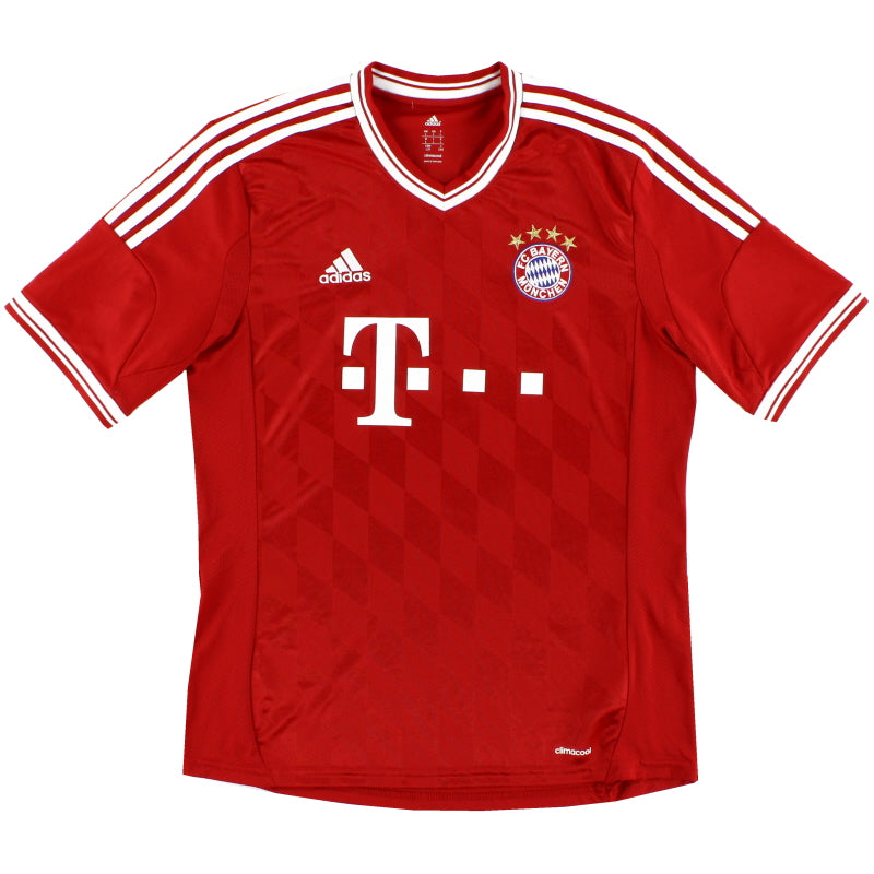 2013-14 Bayern Munich adidas Home Shirt S