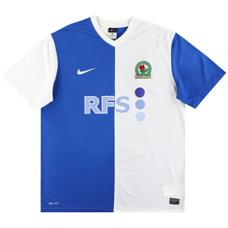 2013-14 Blackburn Nike Home Shirt XL