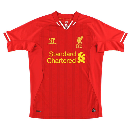 2013-14 Liverpool Warrior Home Shirt M