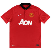 2013-14 Manchester United Nike Home Shirt XL
