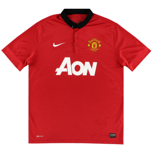 2013-14 Manchester United Nike Home Shirt XL