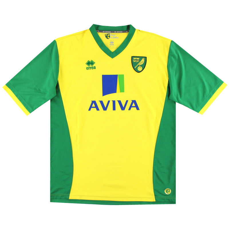 2013-14 Norwich Errea Home Shirt XXXXL