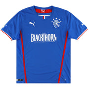 2013-14 Rangers Puma Home Shirt XL