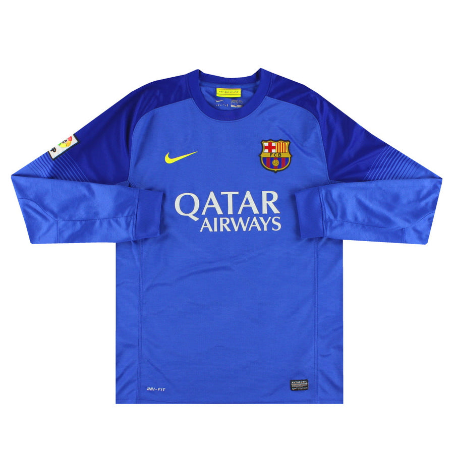 2013-14 Barcelona Nike Goalkeeper Shirt L/S M