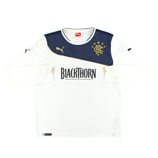 2013-14 Rangers Puma Away Shirt L/S XL
