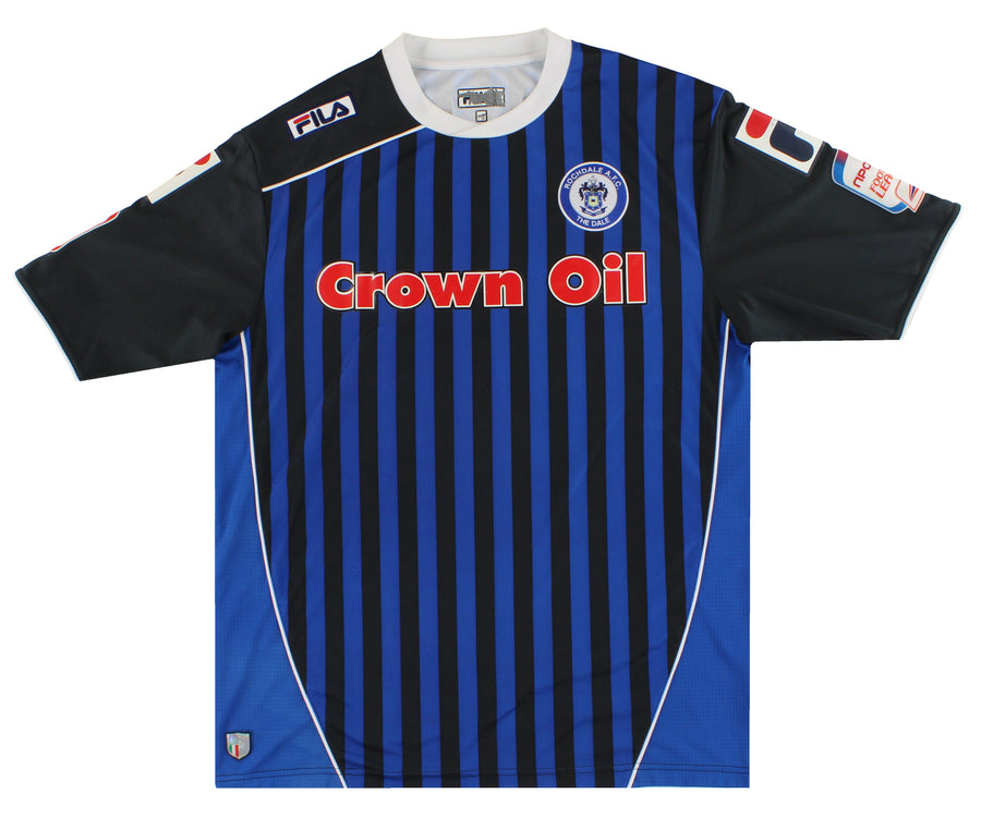 2013-14 Rochdale Fila Home Shirt XL