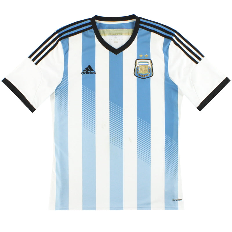 2013-15 Argentina adidas Home Shirt L