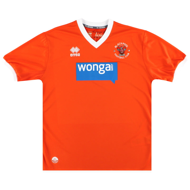 2013-15 Blackpool Errea Home Shirt *BNIB* XXL - Classic Football Kit