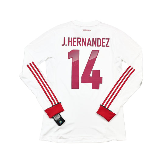 2013/14 Mexico J.Hernandez #14 *BNWT* Player Issue L/S Away Shirt (M) Adidas
