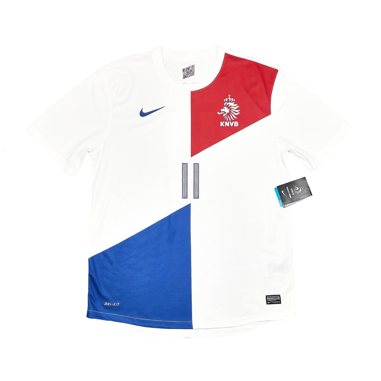 2013/14 NETHERLANDS ROBBEN #11 *BNWT* AWAY SHIRT (L) NIKE