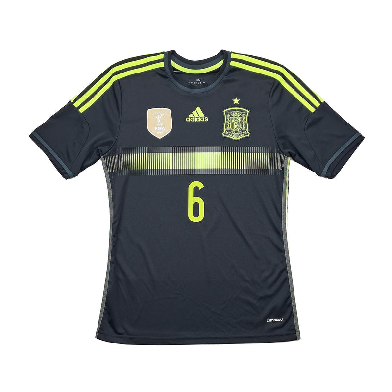 2013/15 Spain A.Iniesta #6 Away Shirt (S) Adidas