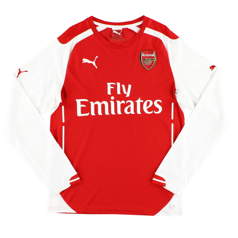 2014-15 Arsenal Puma Home Shirt L/S