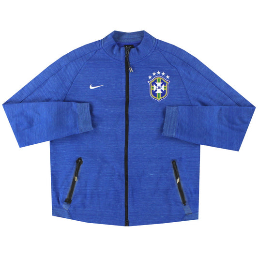 2014-15 Brazil Nike N98 Tech Jacket L