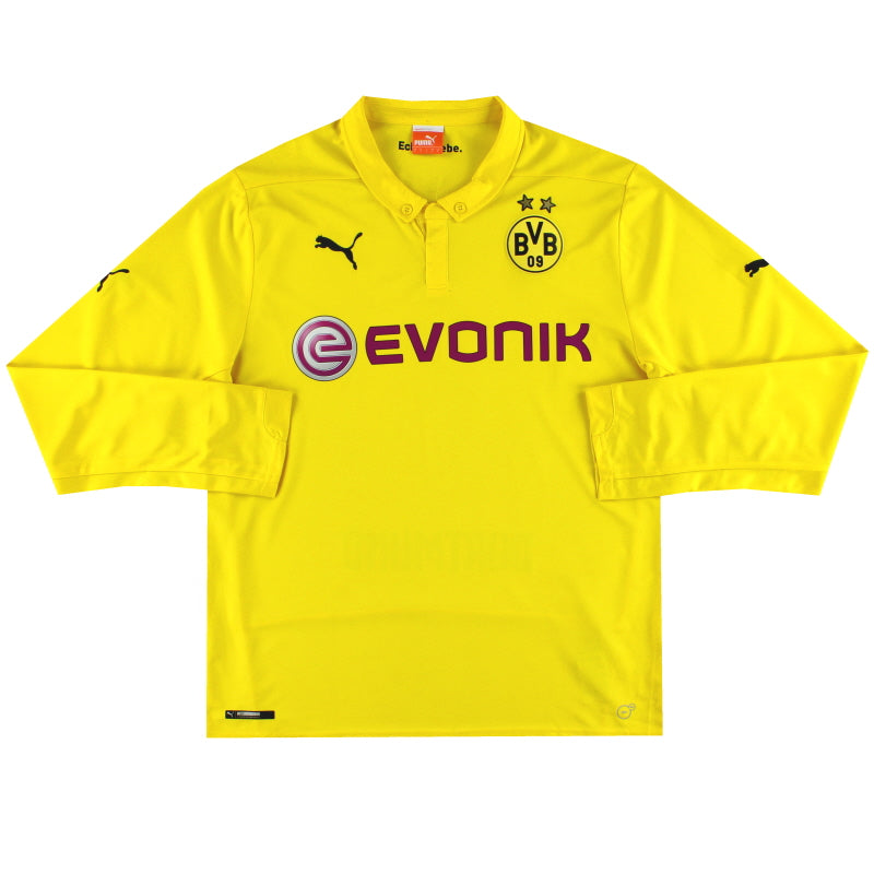 2014-15 Dortmund Puma Champions League Shirt L/S *As New*