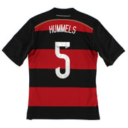 2014-15 Germany Away Shirt Hummels #5 *Mint* M