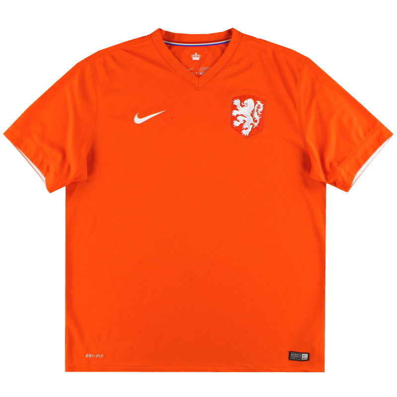 2014-15 Holland Nike Home Shirt *Mint* XXL