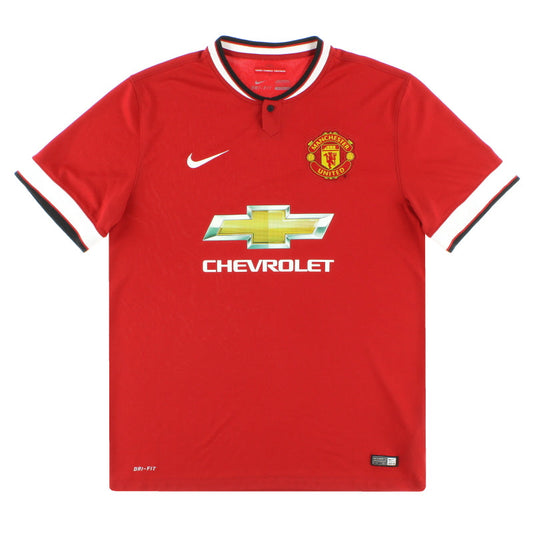 2014-15 Manchester United Nike Home Shirt S