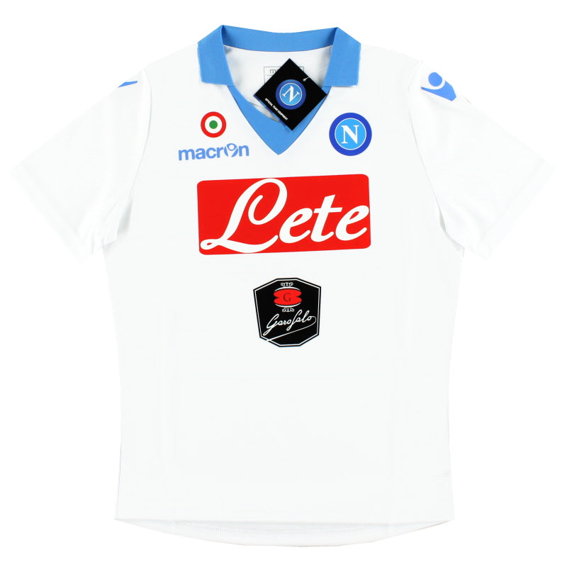 2014-15 Napoli Macron Basic Third Shirt *BNIB* S