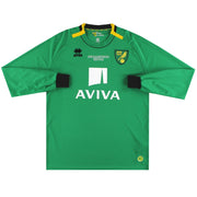 2014-15 Norwich City Errea 'Play-Off' Goalkeeper Shirt L/S XXXXL