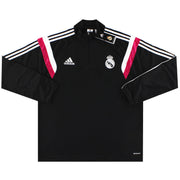 2014-15 Real Madrid adidas 1/2 Zip Training Top *w/tags* XL