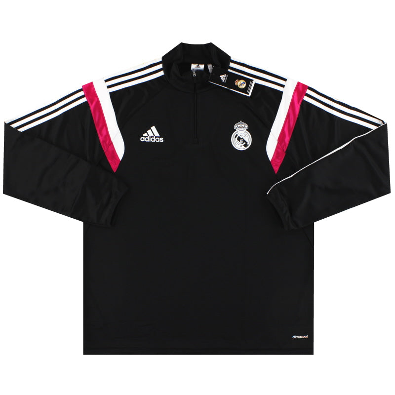 2014-15 Real Madrid adidas 1/2 Zip Training Top *w/tags* XL