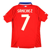 2014-15 Chile Puma Home Shirt Sanchez #7 L - Classic Football Kit