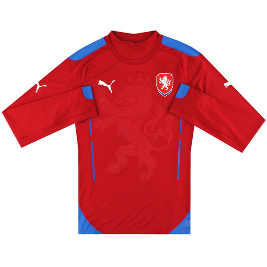 2014 Czech Republic Puma Authentic Sample Home Shirt L/S *As New*