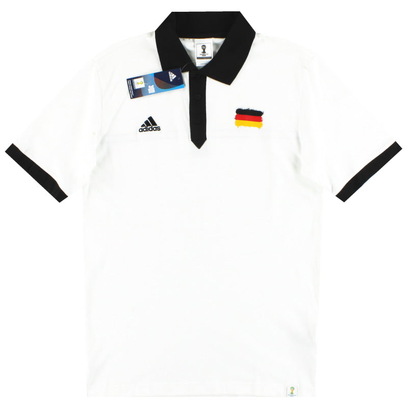 2014 Germany adidas World Cup Polo Shirt *BNIB* S