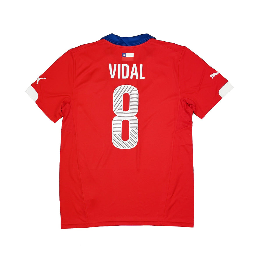 2014/15 Chile Vidal #8 Home Shirt (M) Puma