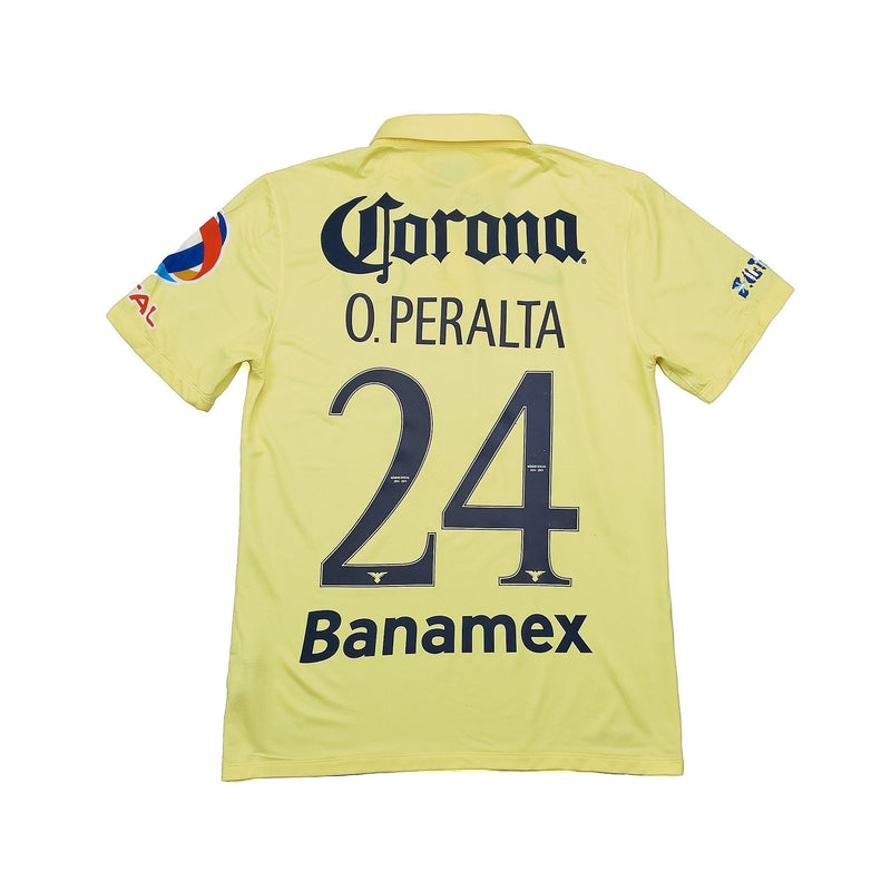 2014/15 Club America O.Peralta #24 Home Shirt (M) Nike