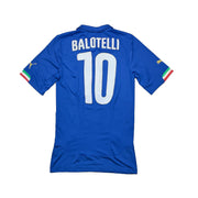 2014/15 Italy Balotelli #10 *Player Issue* Home Shirt (M) Puma
