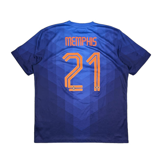 2014/15 Netherlands Memphis #21 Away Shirt (XL) Nike