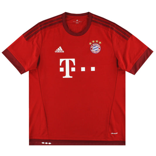 2015-16 Bayern Munich adidas Home Shirt M