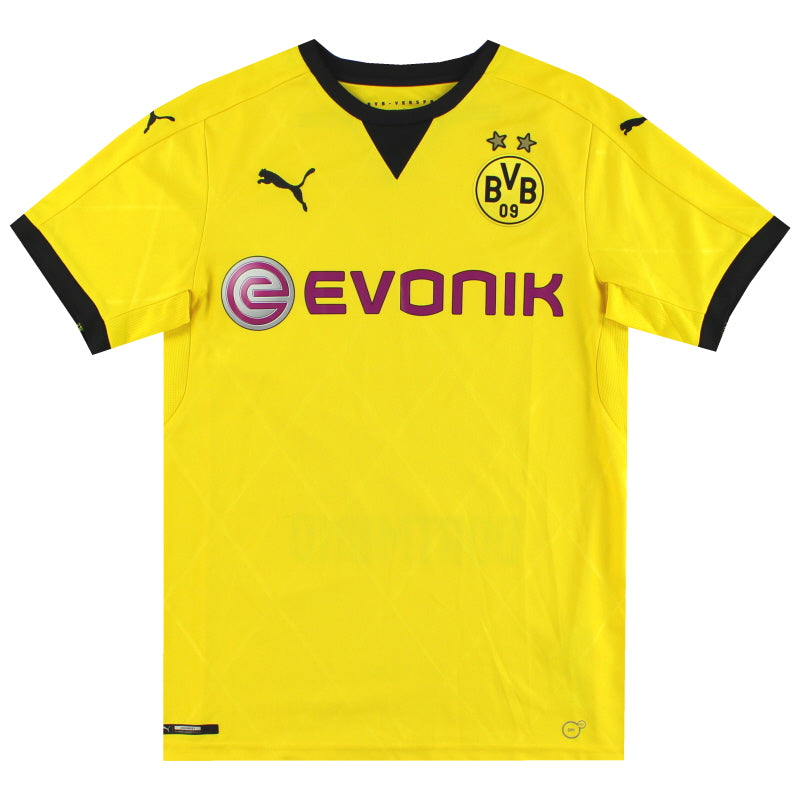 2015-16 Borussia Dortmund Puma European Home Shirt M - Classic Football Kit