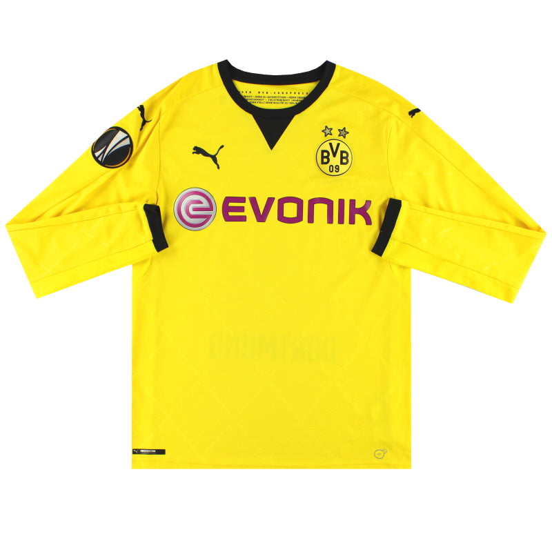 2015-16 Borussia Dortmund Puma European Home Shirt L/S
